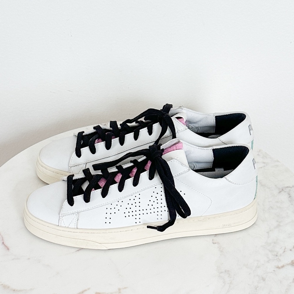 NEW P448 F22 Jack Low Top Sneaker In Crocco Size 40 EU 9.5-10 US - Picture 6 of 9